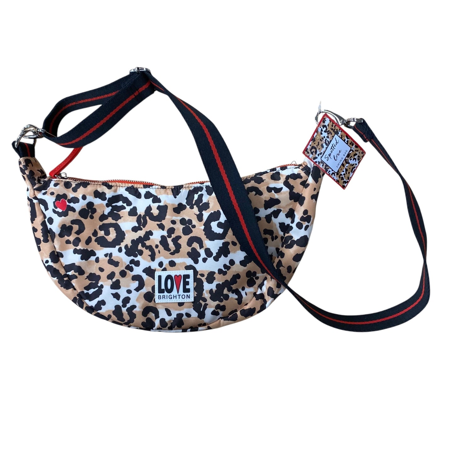 Crossbody By Brighton In Animal Print, Size:Medium