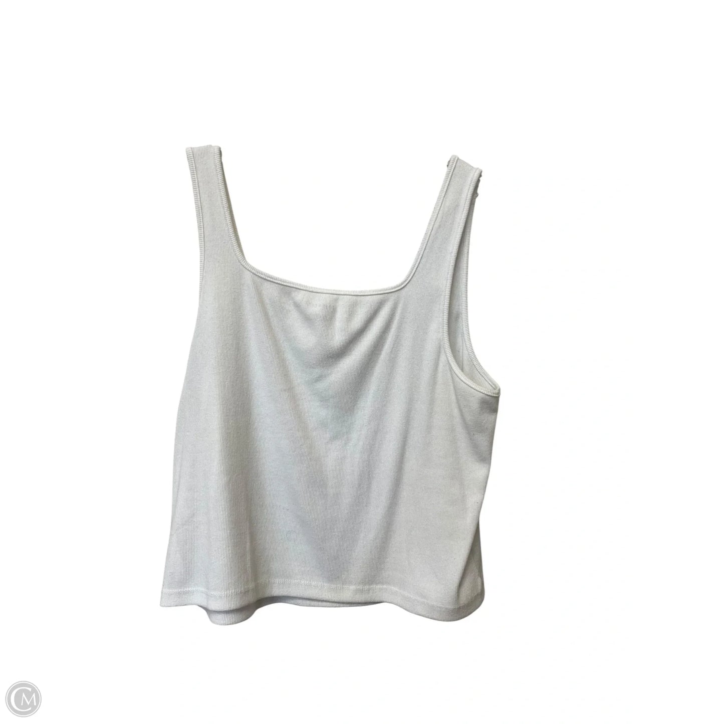 Top Sleeveless Basic By Old Navy In White, Size: 2x