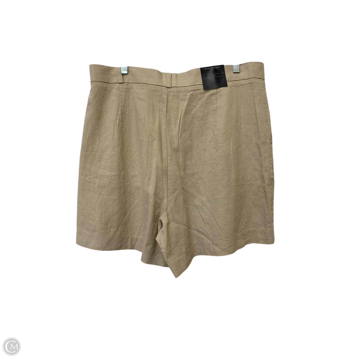 Shorts By Banana Republic In Tan, Size: 14