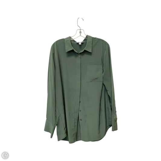 Top Long Sleeve By Nine West In Green, Size: 2x