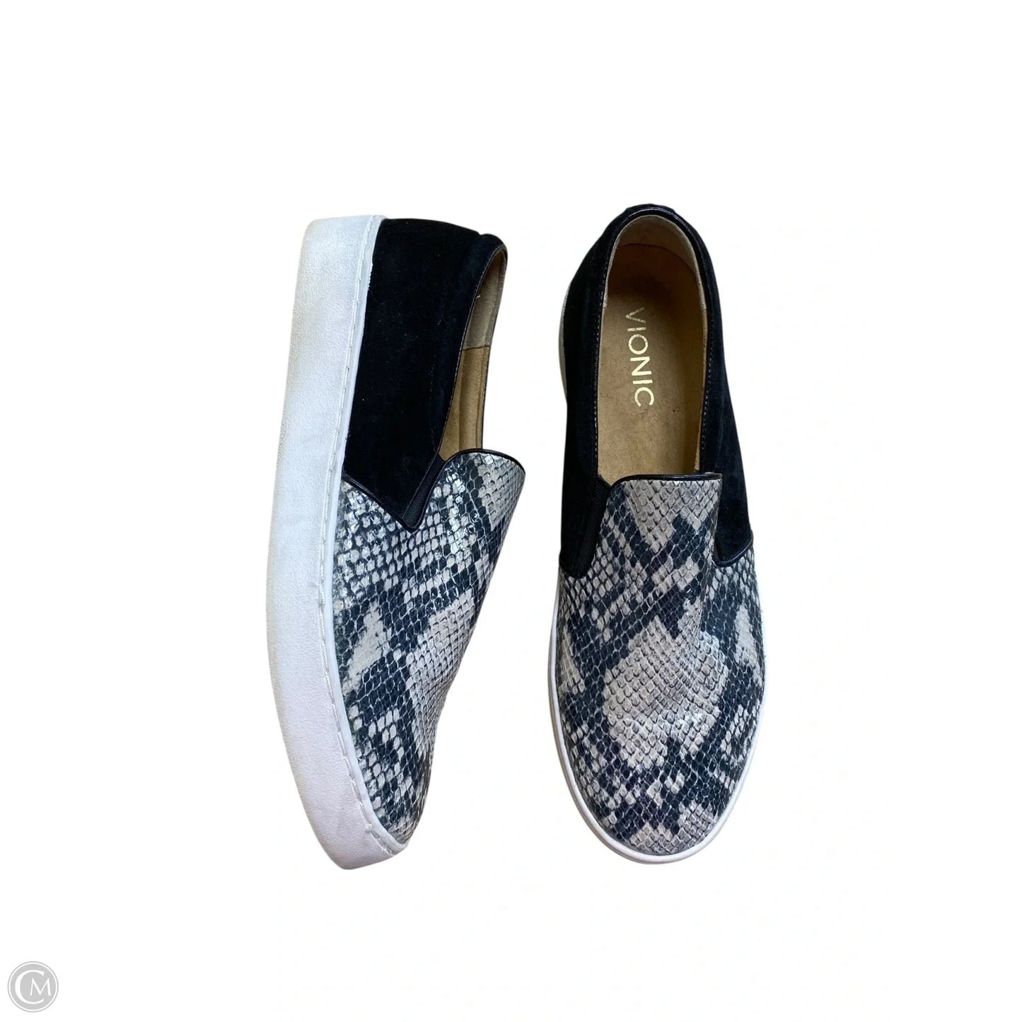 Shoes Flats By Vionic In Snakeskin Print, Size: 8