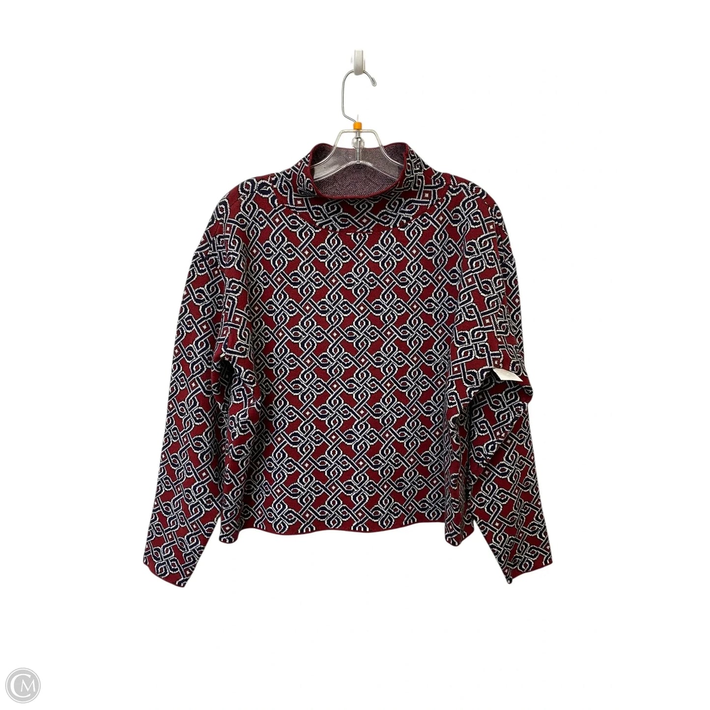 Sweater By Maeve In Blue & Red, Size: Xs