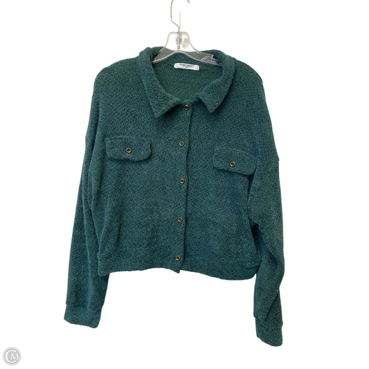 Cardigan By Project Social Tee In Green, Size: L