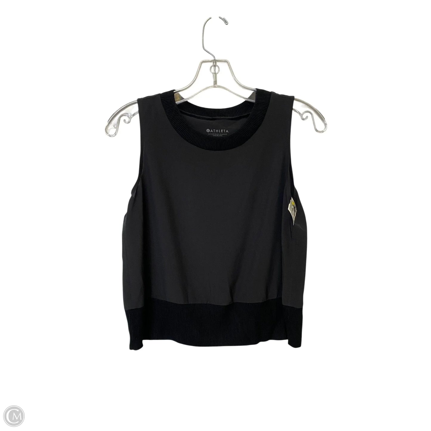 Athletic Tank Top By Athleta In Black, Size: Xs