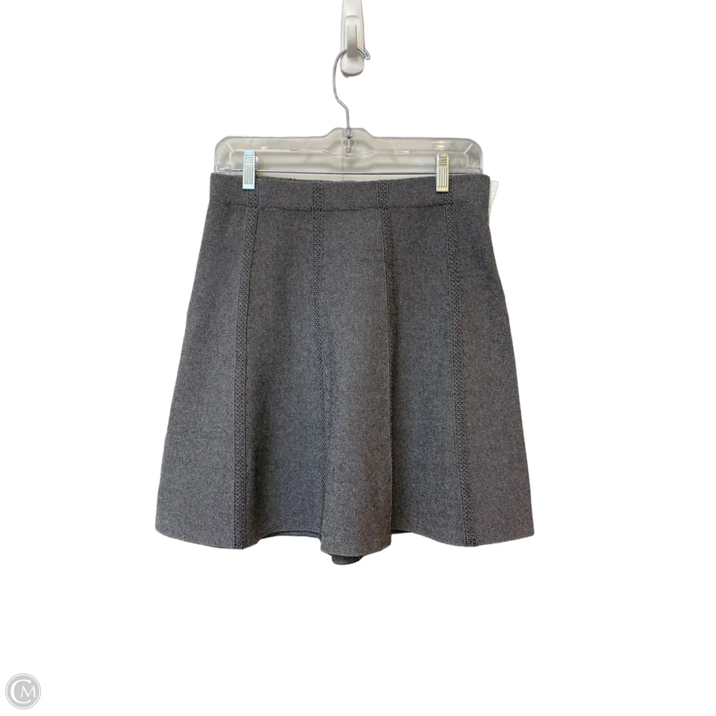 Skirt Mini & Short By Zara Basic In Grey, Size: M