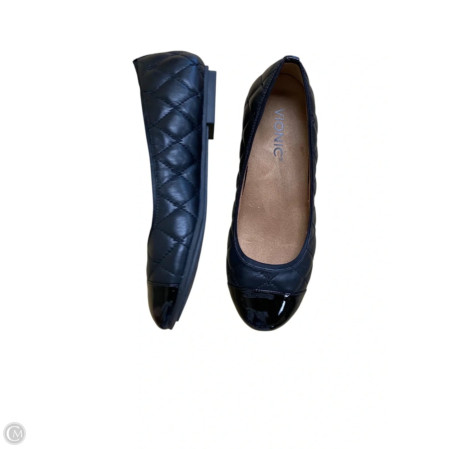 Shoes Flats By Vionic In Black, Size: 6