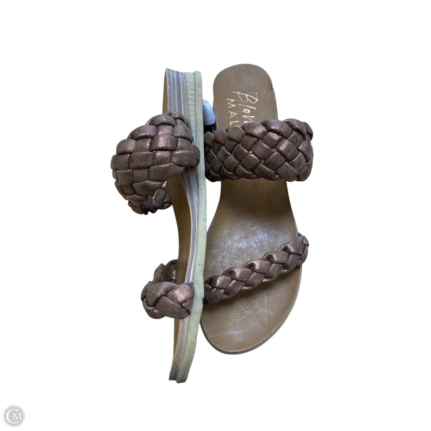 Sandals Flats By Blowfish In Bronze, Size: 7.5