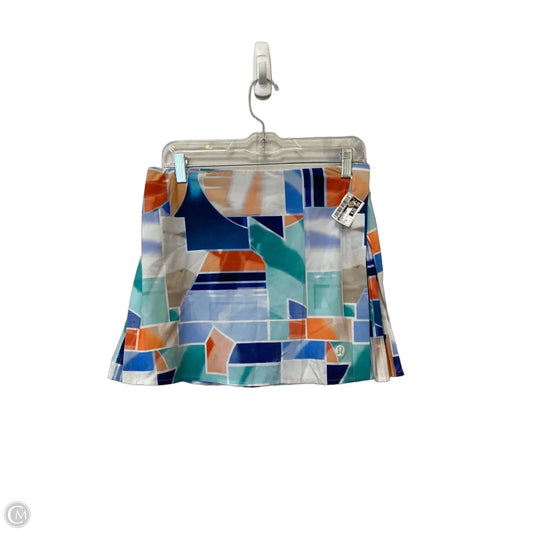 Athletic Skirt By Lululemon In Multi-colored, Size: 8