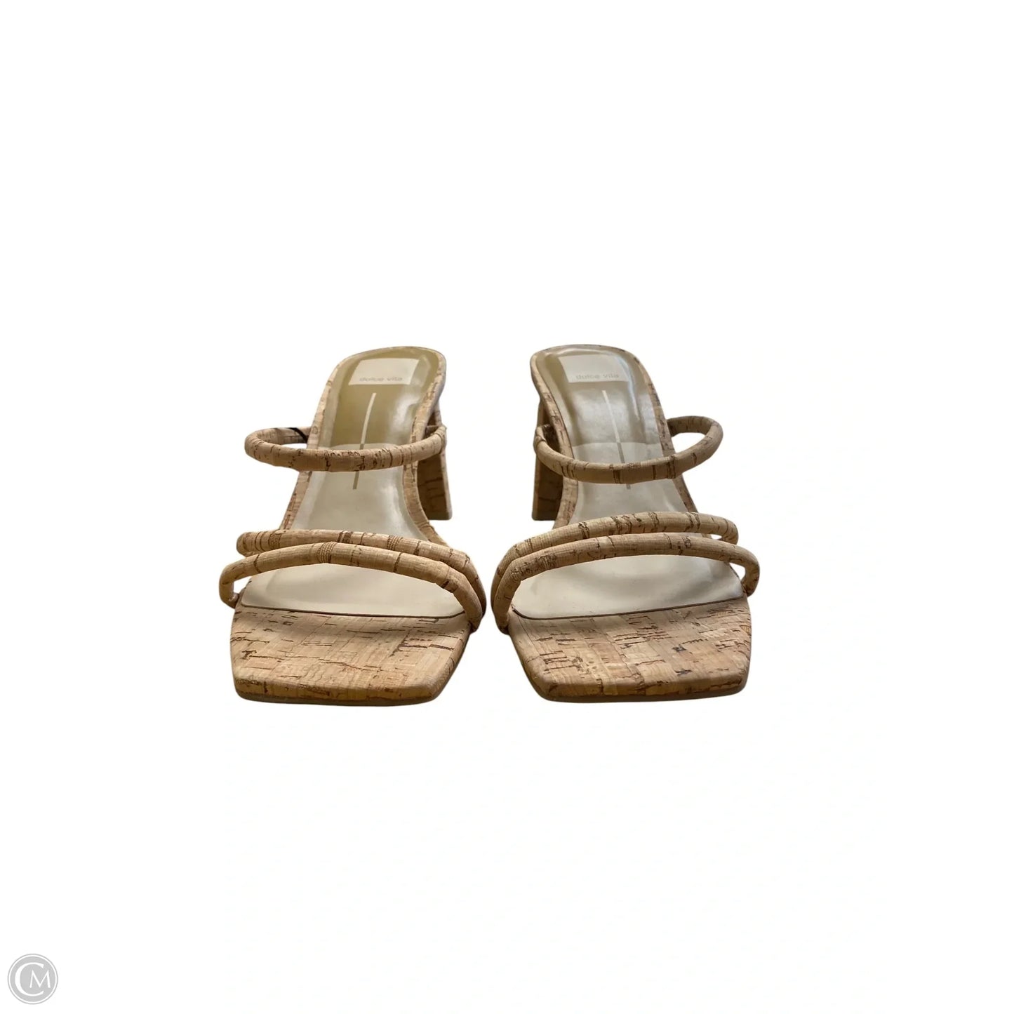 Sandals Heels Block By Dolce Vita In Brown, Size: 8