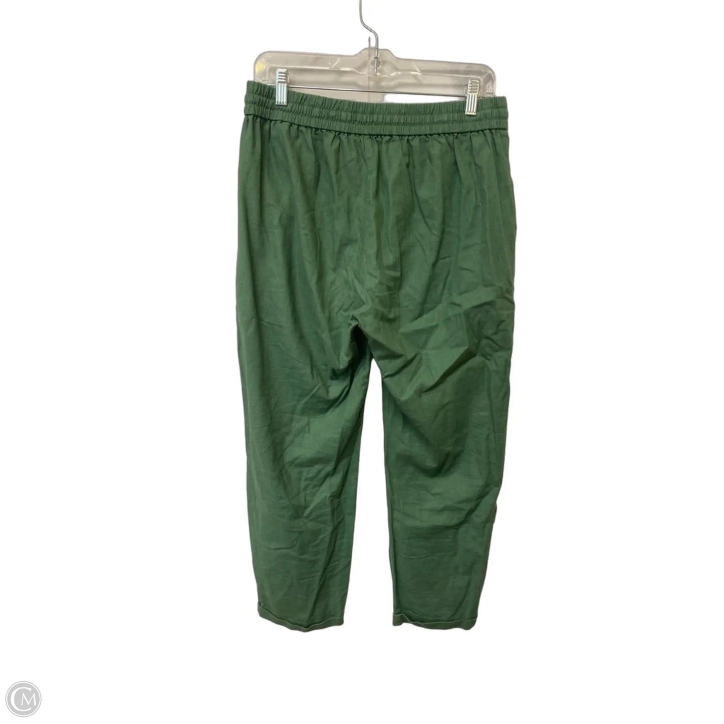 Pants Linen By J. Crew In Green, Size: 8