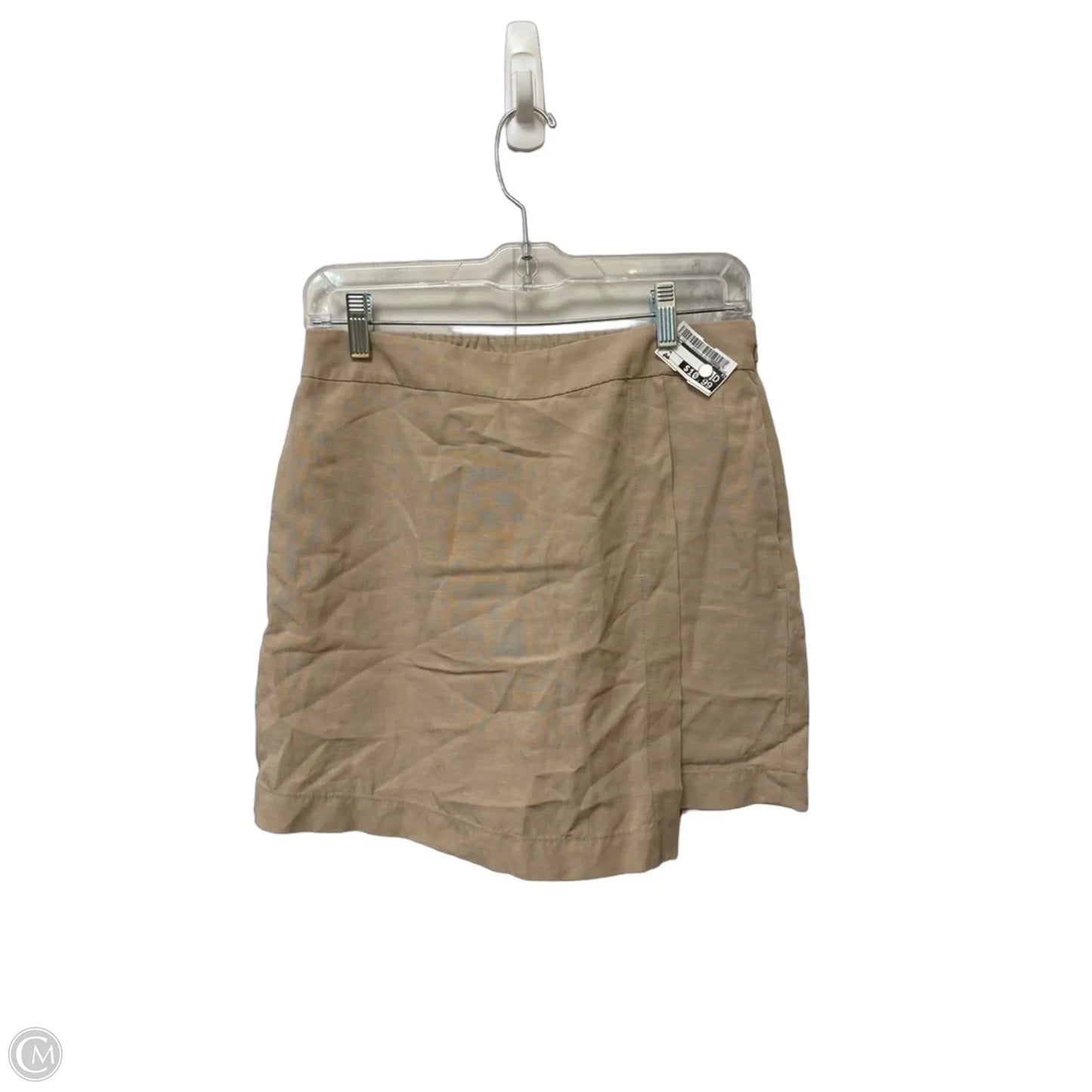 Skort By Cme In Tan, Size: M