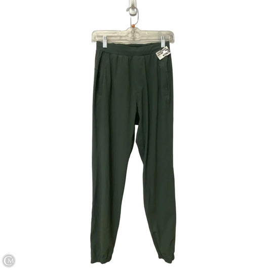 Athletic Pants By Lululemon In Green, Size: Xs