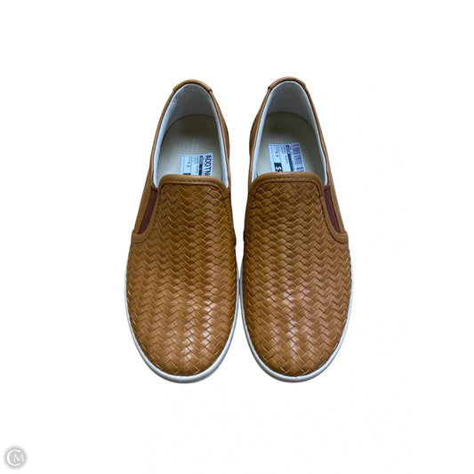 Shoes Flats By Ecco In Brown, Size: 5.5