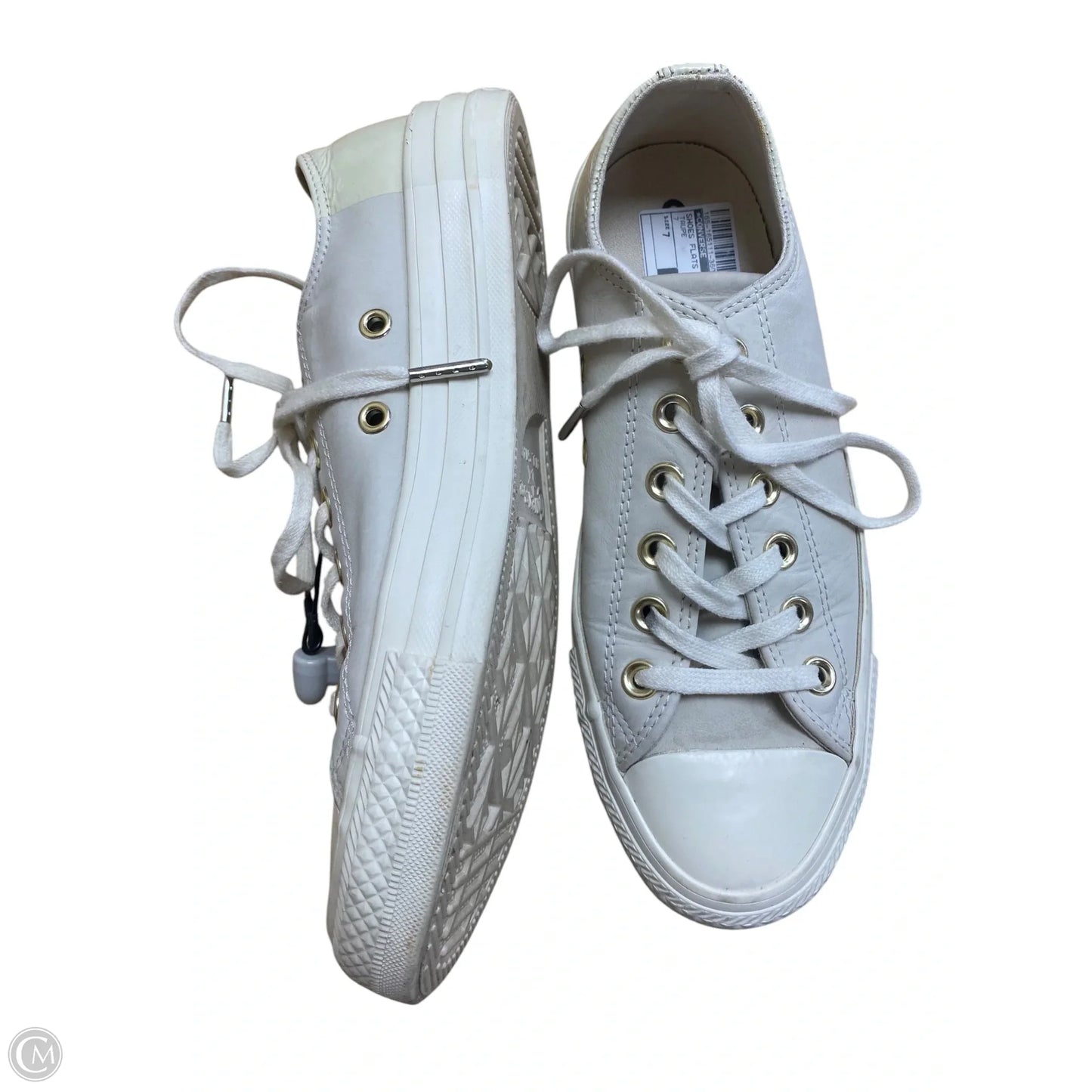 Shoes Flats By Converse In Taupe, Size: 7