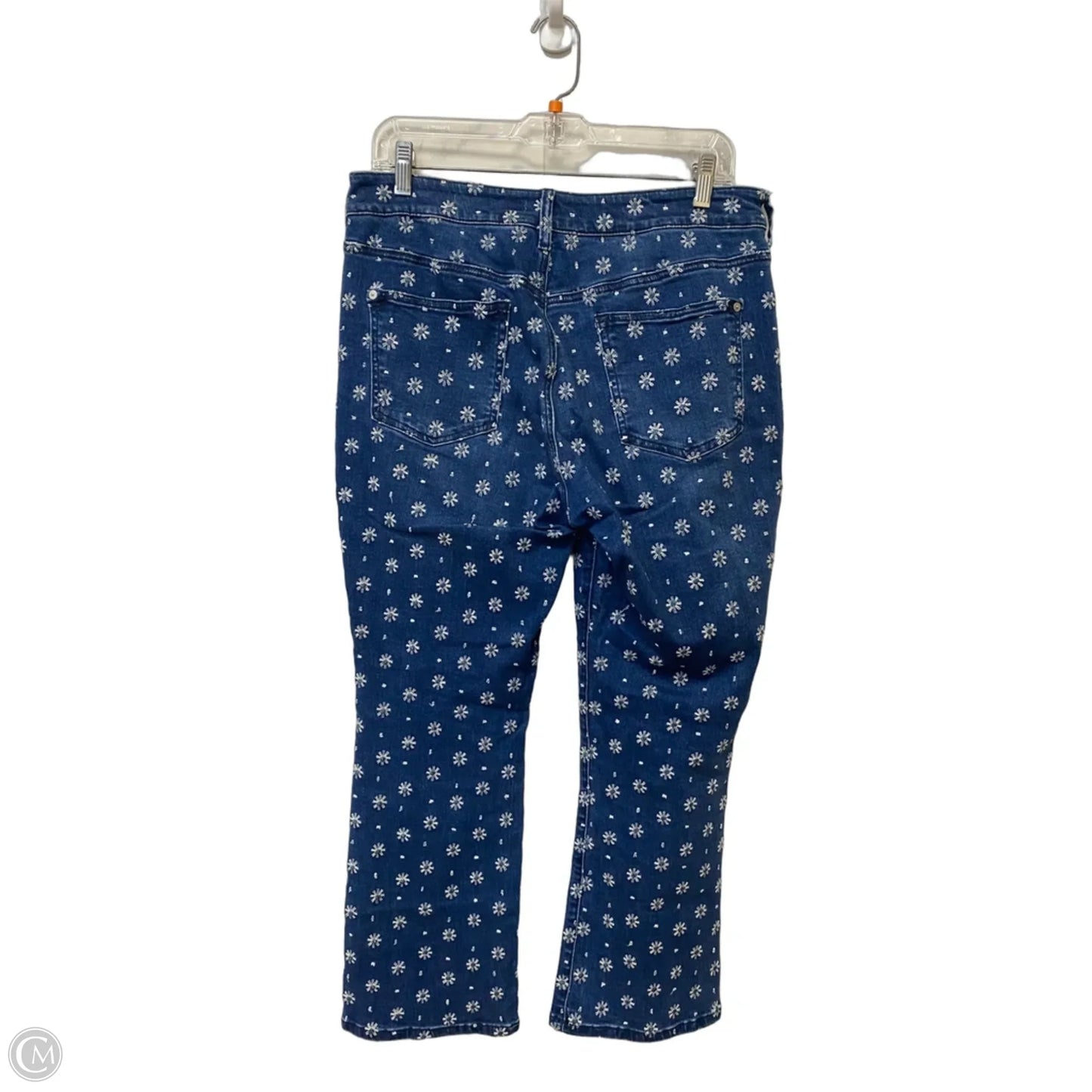 Jeans Boot Cut By Pilcro In Blue Denim, Size: 10