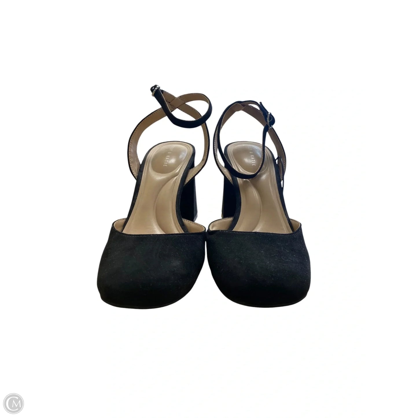Shoes Heels Block By Kelly And Katie In Black, Size: 9