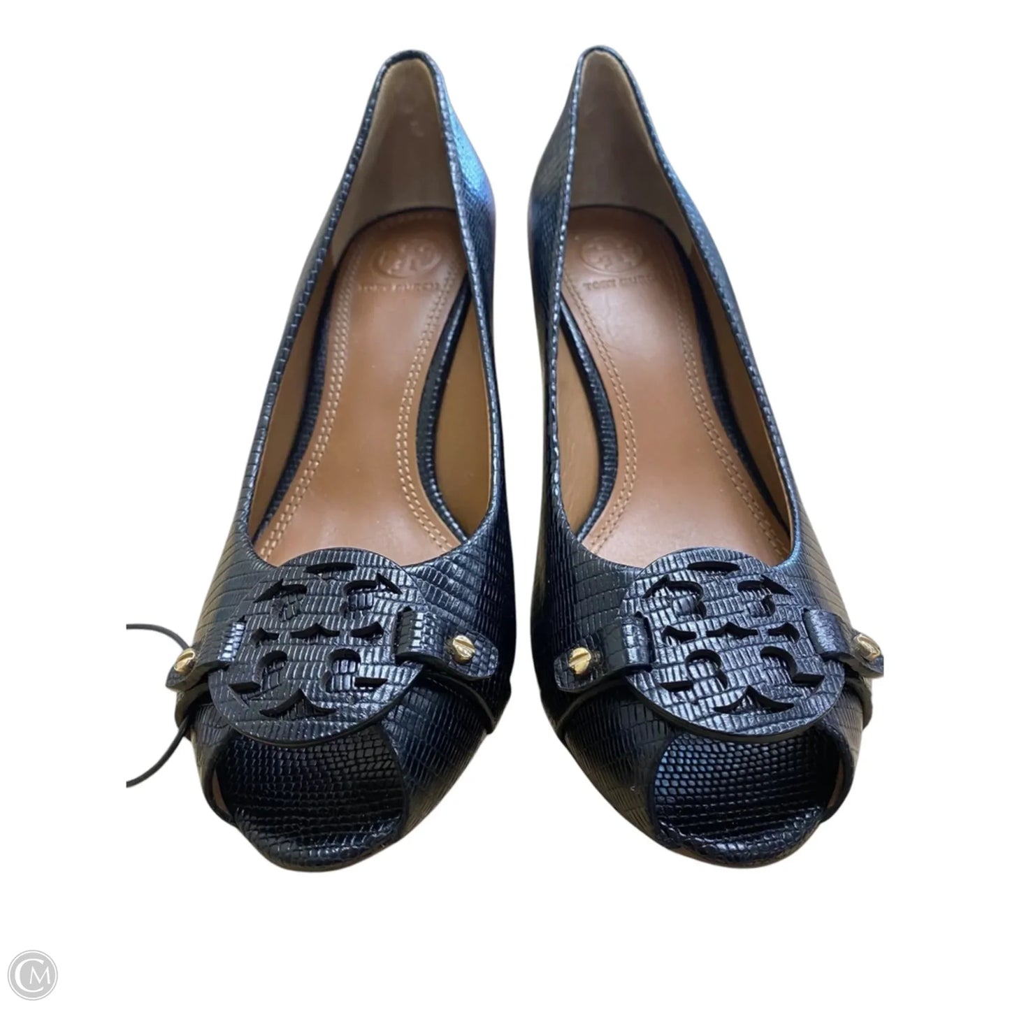 Sandals Designer By Tory Burch In Black, Size: 7.5