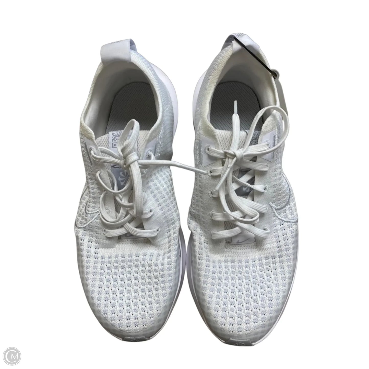 Shoes Athletic By Nike In White, Size: 8.5