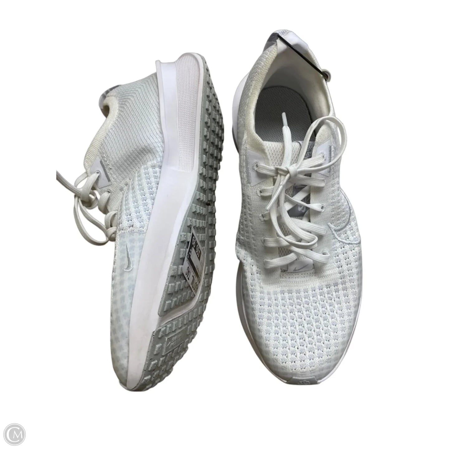 Shoes Athletic By Nike In White, Size: 8.5