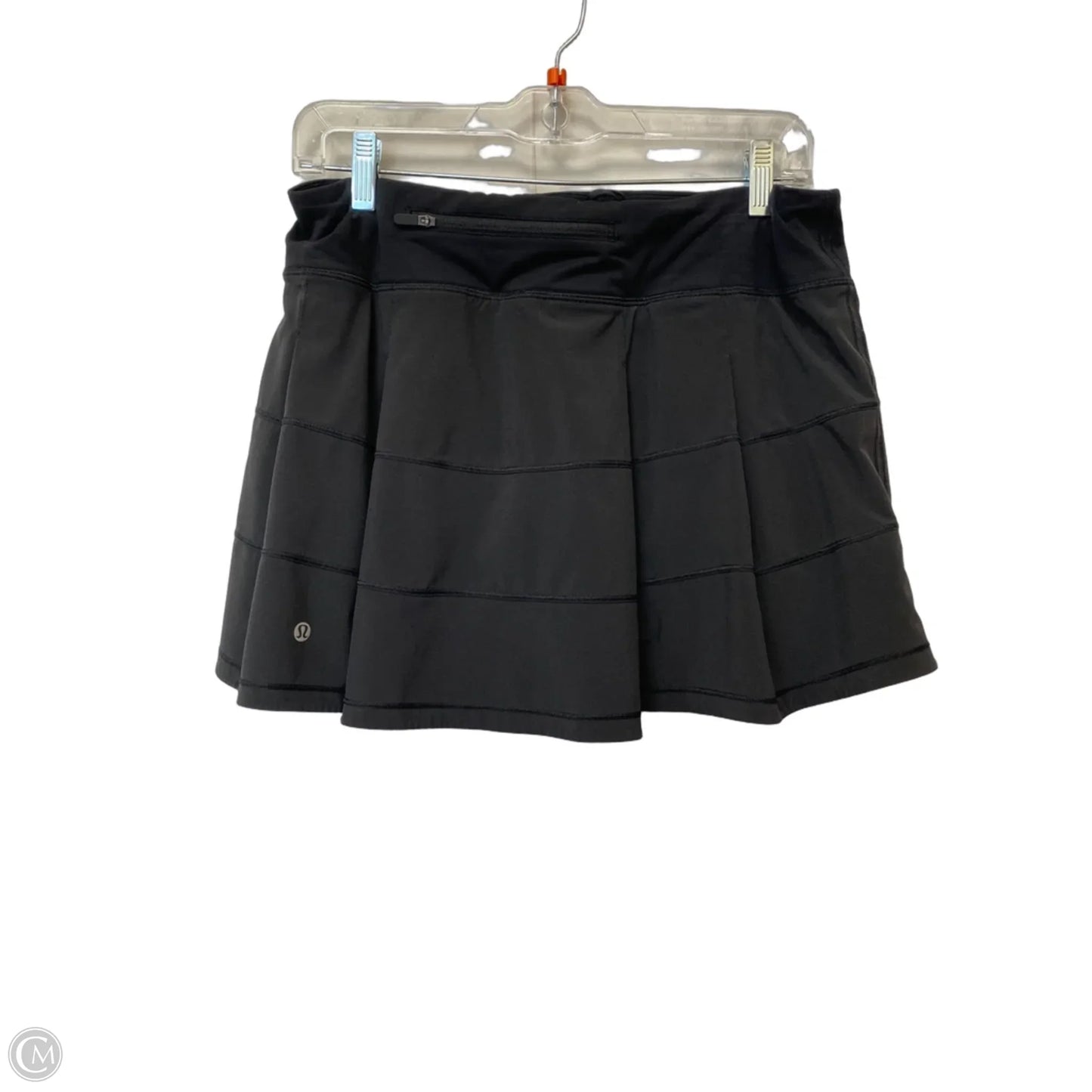 Athletic Skirt By Lululemon In Black, Size: 8
