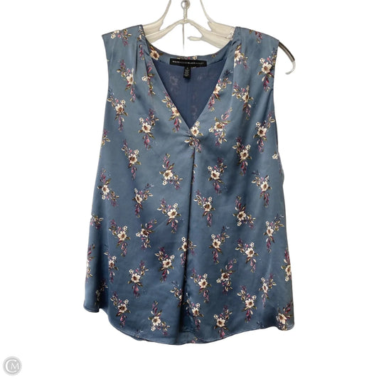 Top Sleeveless By White House Black Market In Floral Print, Size: 2
