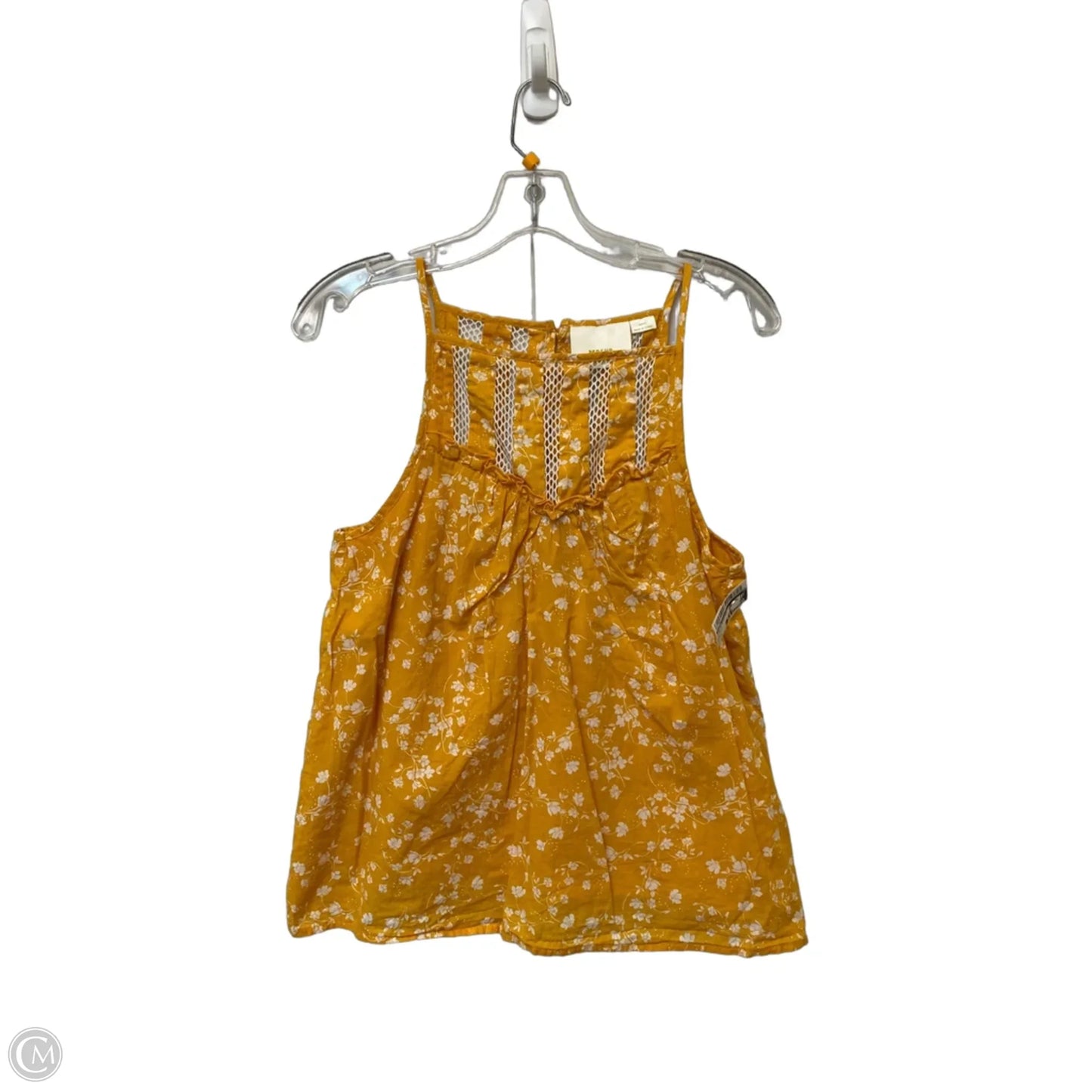 Top Sleeveless By Maeve In Orange, Size: S