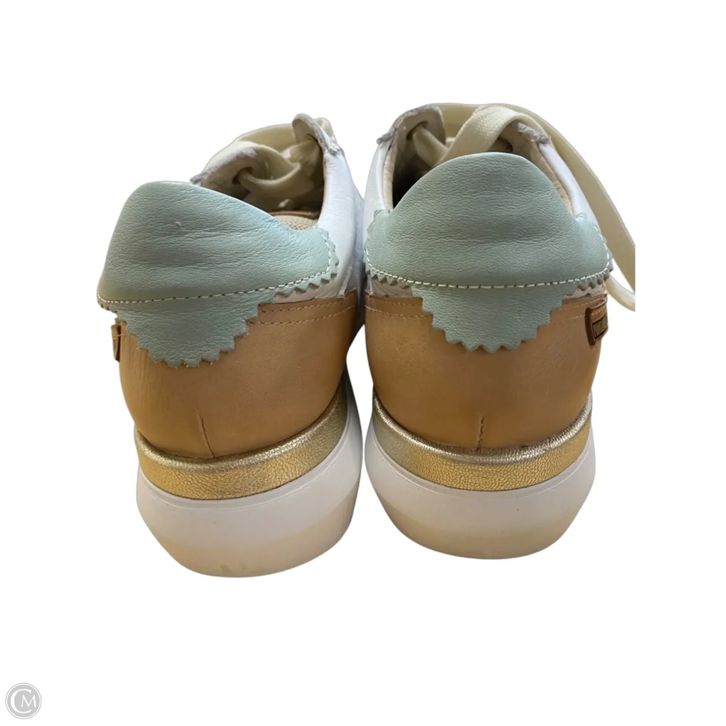 Shoes Sneakers By Pikolinos In Tan & White, Size: 8.5