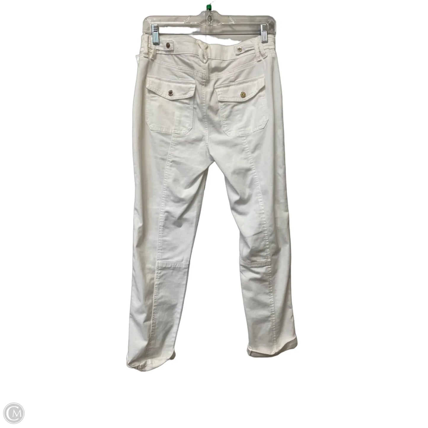 Pants Cropped By White House Black Market In White, Size: 4