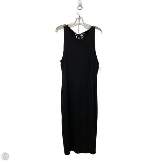 Dress Casual Maxi By White House Black Market In Black, Size: Xl