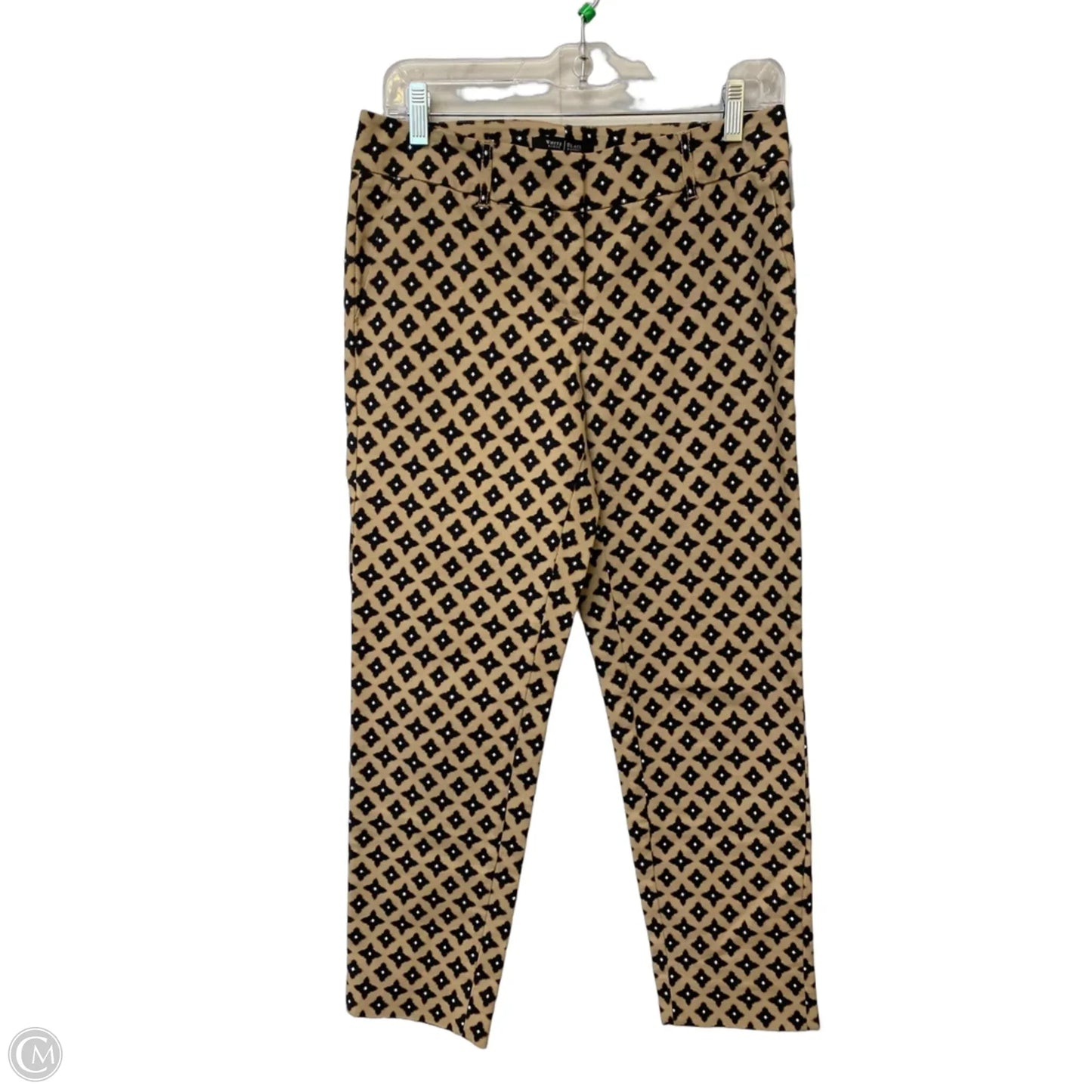 Pants Cropped By White House Black Market In Blue & Brown, Size: 2