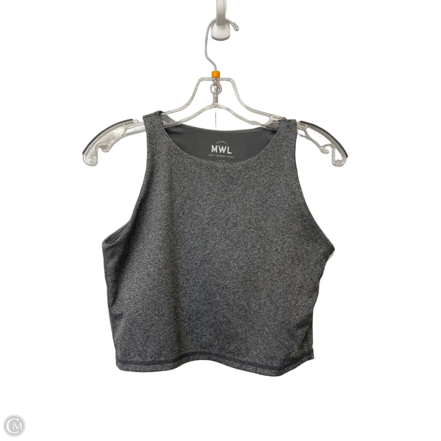 Athletic Tank Top By Madewell In Grey, Size: M