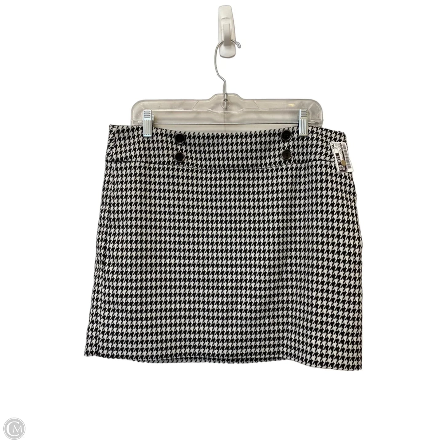 Skirt Mini & Short By Limited In Black & White, Size: 12