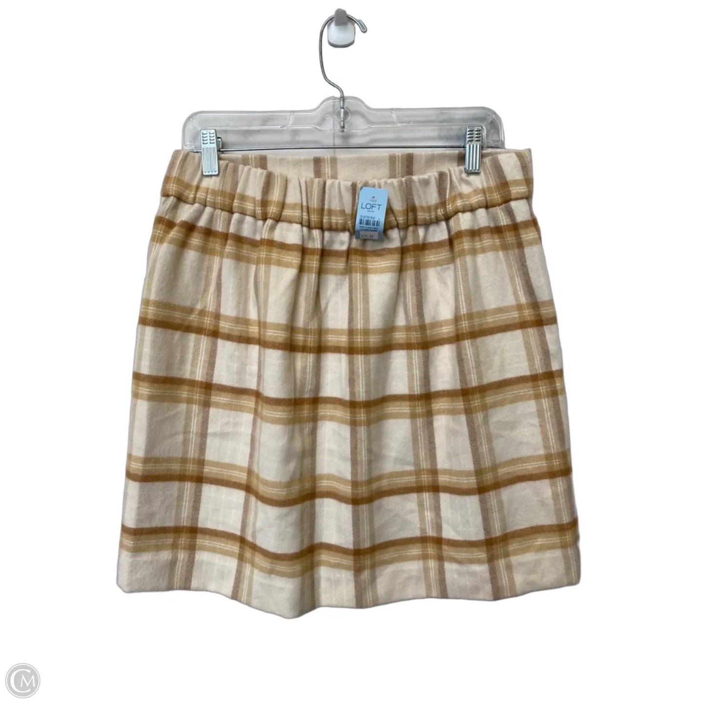 Skirt Mini & Short By Loft In Tan, Size: Lp