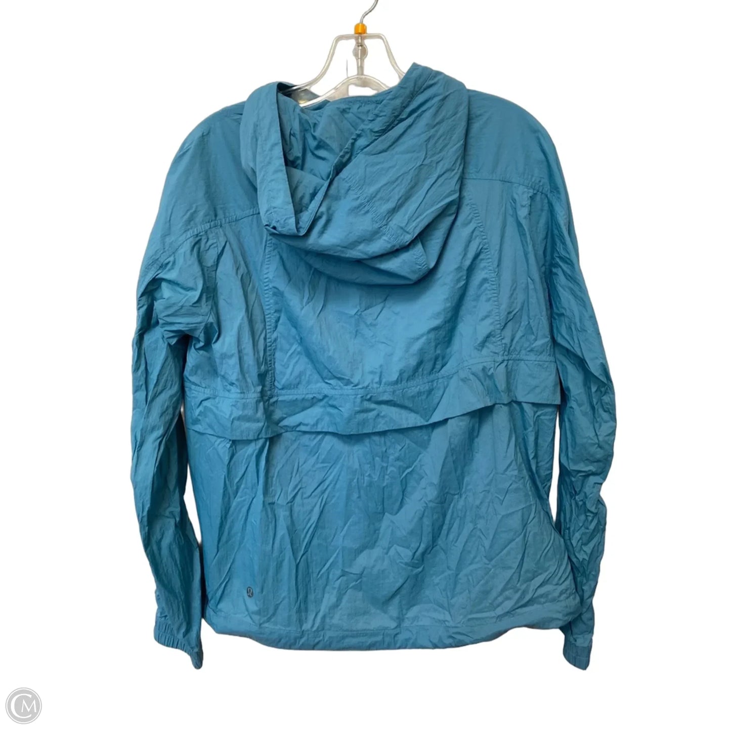 Athletic Jacket By Lululemon In Blue, Size: 8
