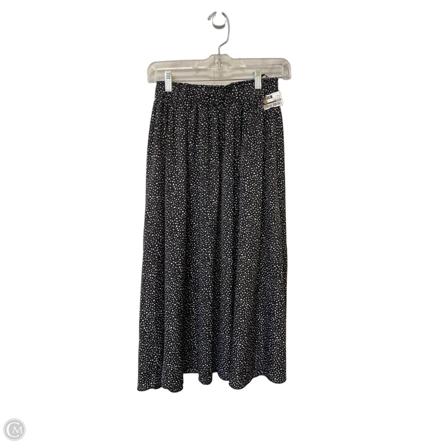 Skirt Maxi By Shein In Black & White, Size: S