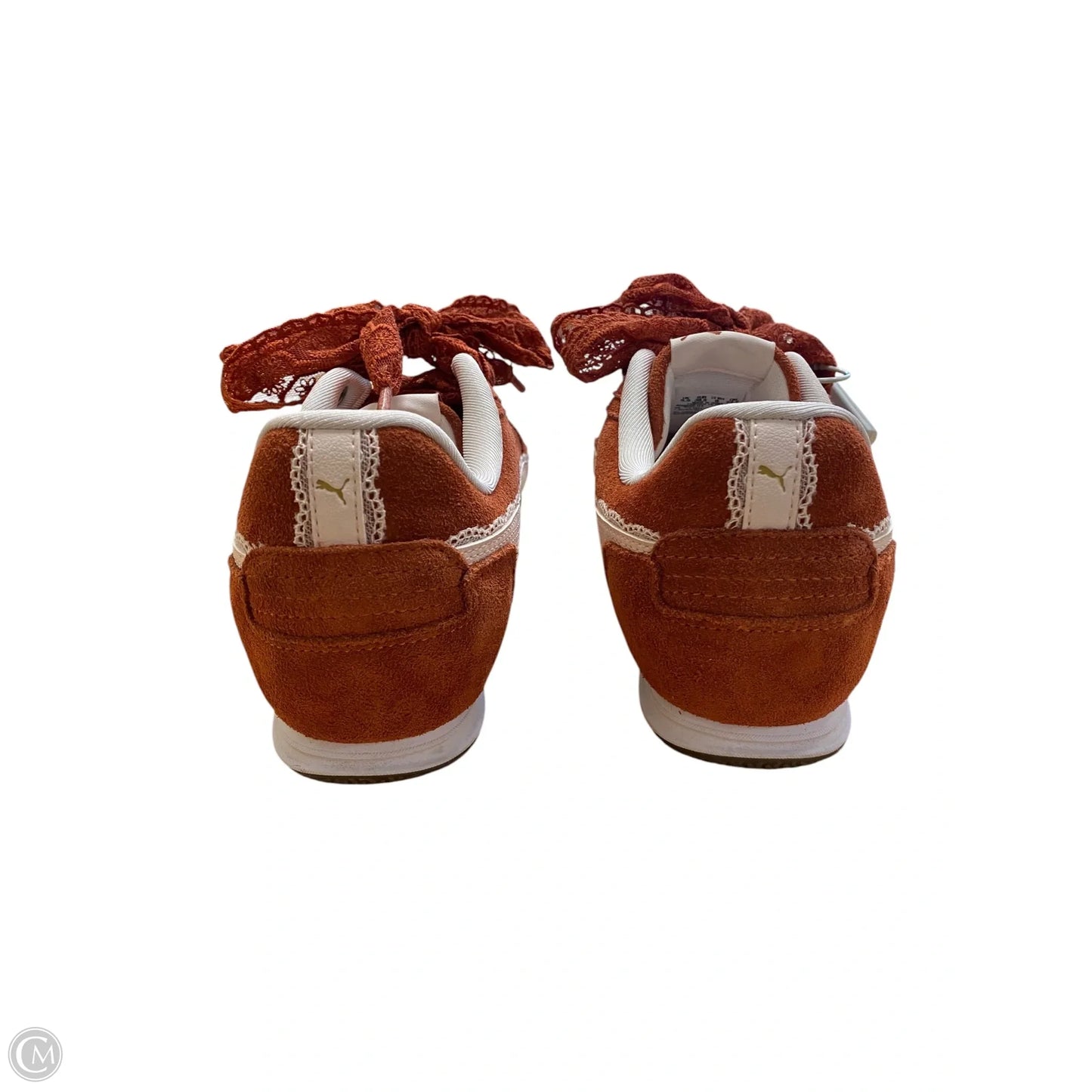 Shoes Sneakers By Puma In Orange, Size: 8