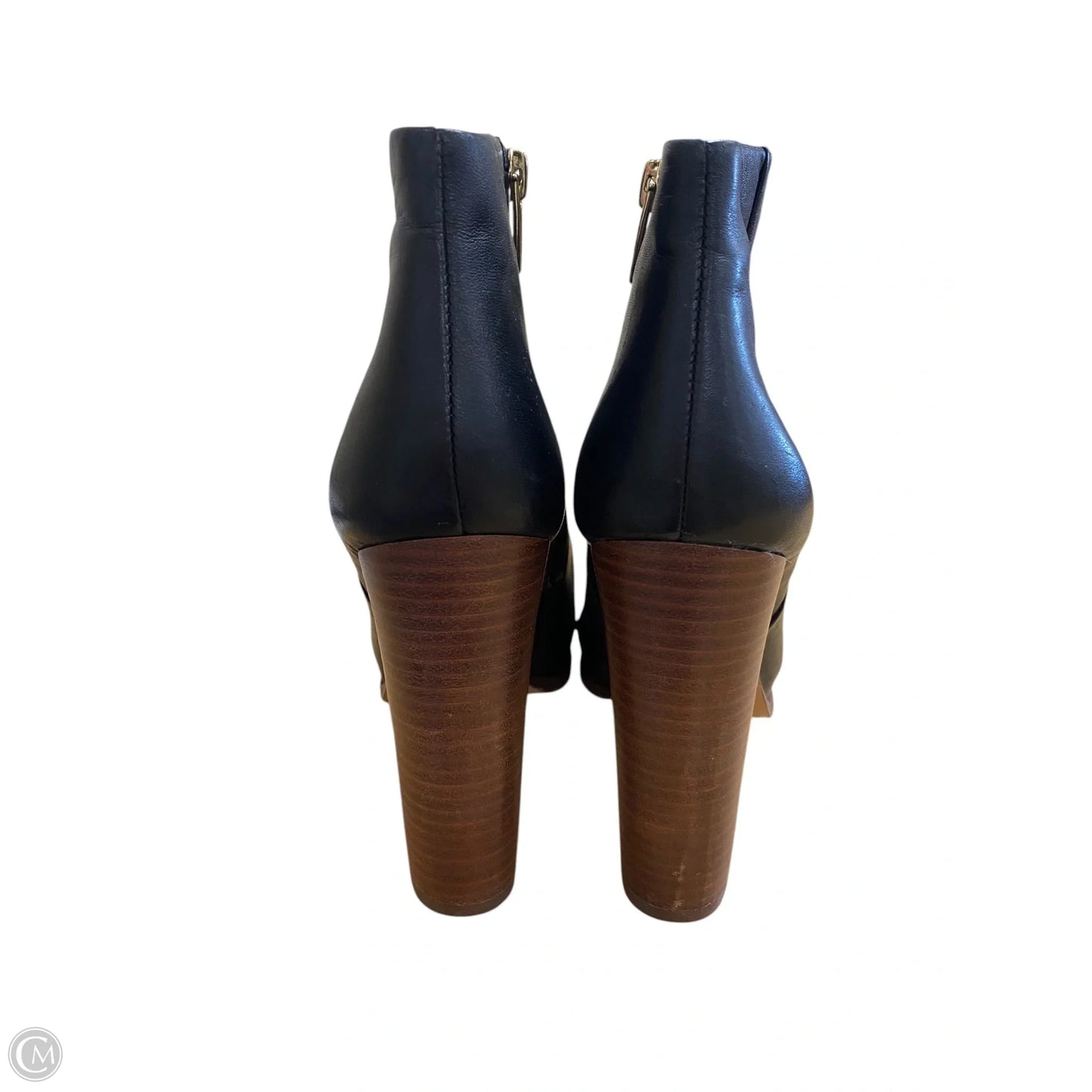 Boots Ankle Heels By Vince Camuto In Black, Size: 6.5