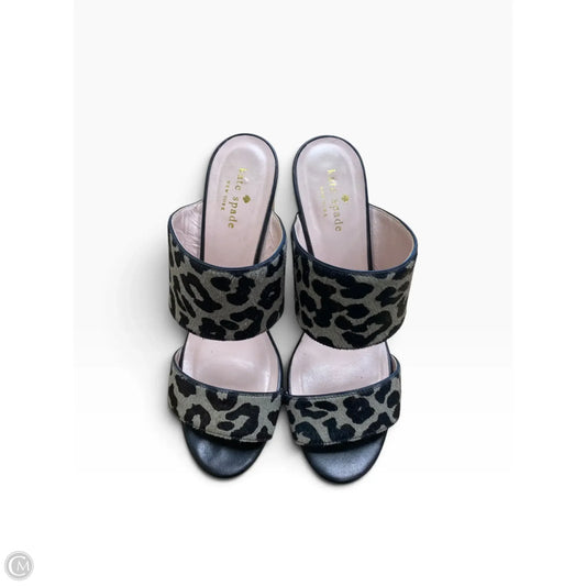 Shoes Designer By Kate Spade In Animal Print, Size: 8.5