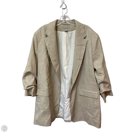 Blazer By H&m In Tan, Size: Xl