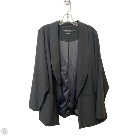 Blazer By Studio In Black, Size: 3x