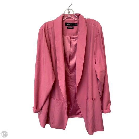 Blazer By Torrid In Pink, Size: 3x