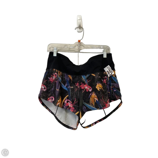 Athletic Shorts By Lululemon In Multi-colored, Size: 10