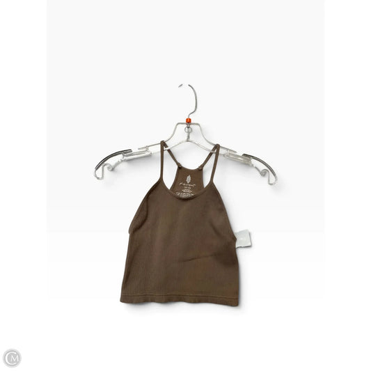 Athletic Tank Top By Free People In Brown, Size: Xs