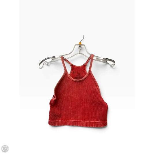 Athletic Tank Top By Free People In Red, Size: Xs