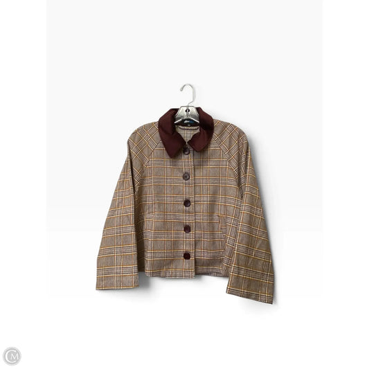 Blazer By Alice Blue In Plaid Pattern, Size: M