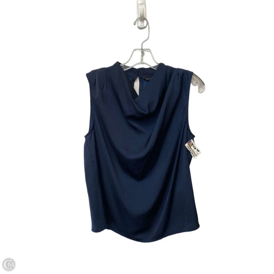Top Sleeveless By Banana Republic In Navy, Size: Xs