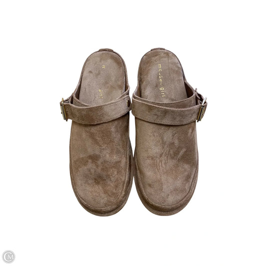 Shoes Flats By Madden Girl In Brown, Size: 9