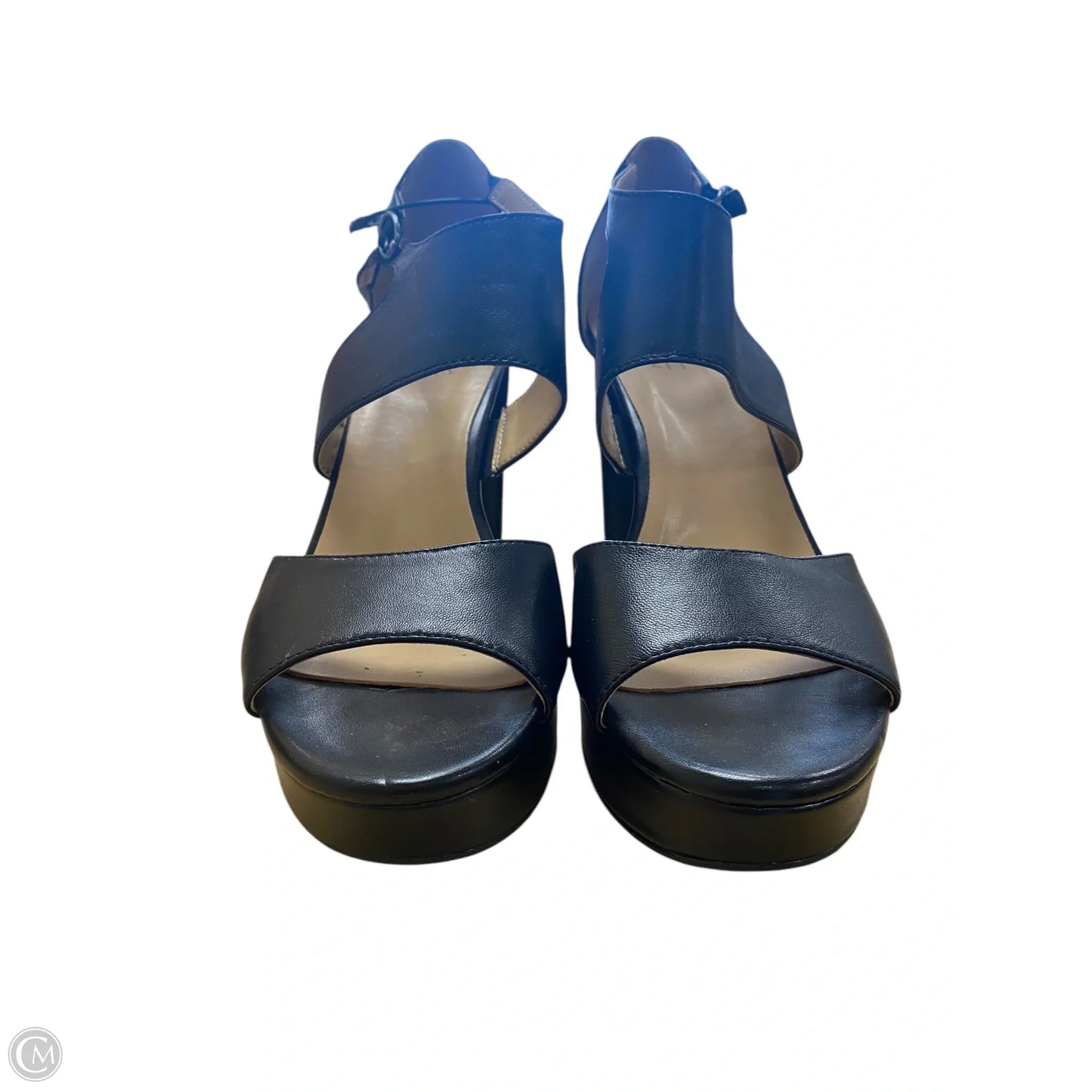 Sandals Heels Block By Naturalizer In Black, Size: 8.5