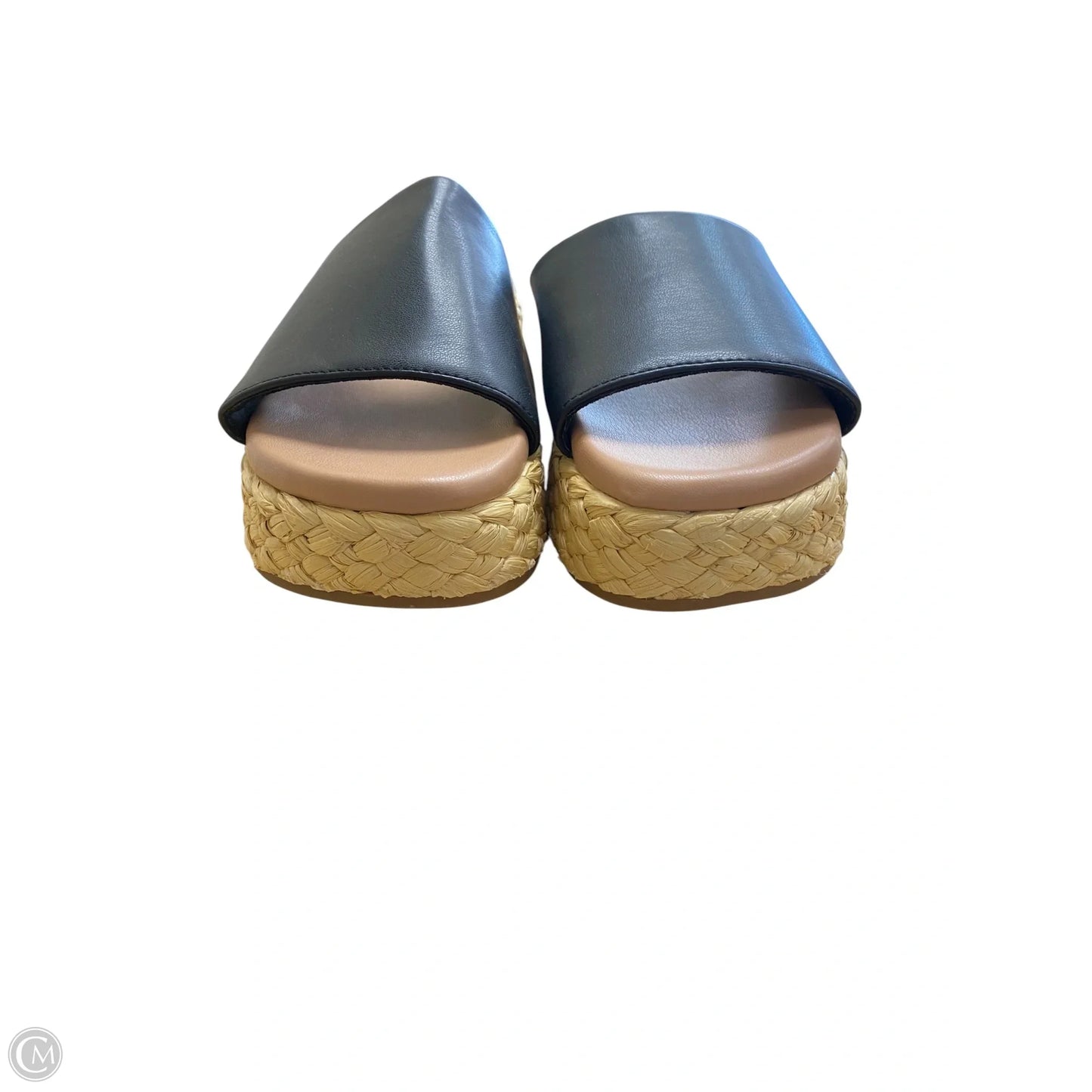 Sandals Heels Platform By Sam And Libby In Black, Size: 7