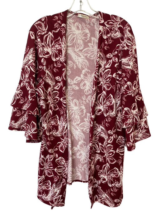 Cardigan By Paradox In Red, Size: L